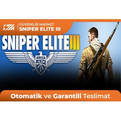  Sniper Elite 3 + Garanti + Destek